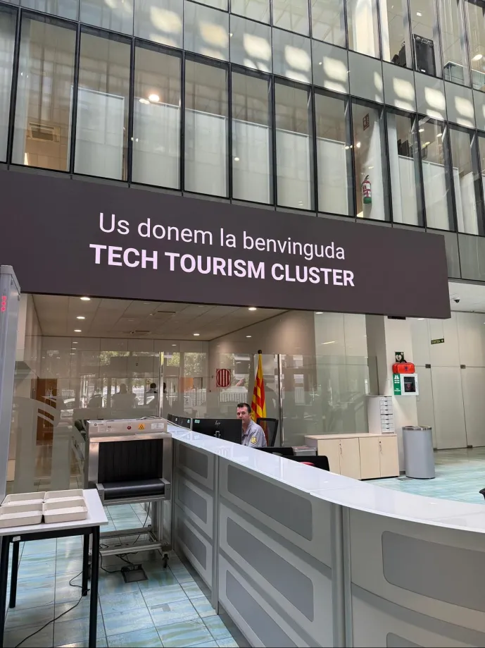 Les empreses del Tech Tourism Cluster visiten el CTTI per conèixer com es protegeixen les infraestructures digitals que donen servei a Catalunya